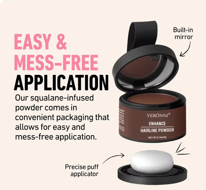 Poudre correcteur racines & Ligne de Cheveux effet Naturelle