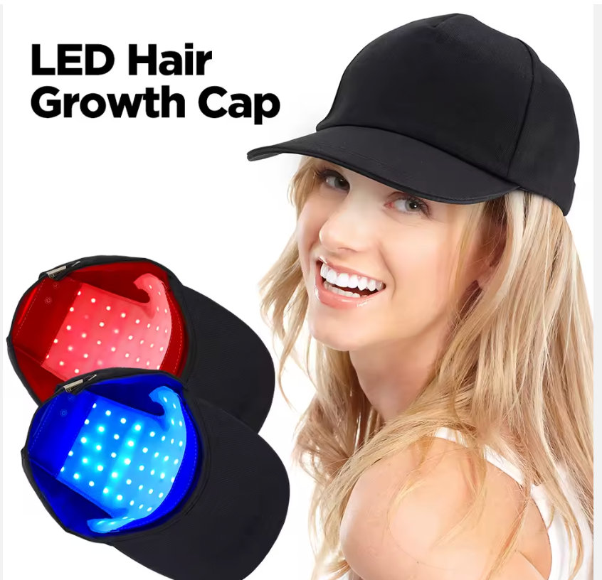 Casquette LED Anti-Chute – Stimulation & croissance capillaire