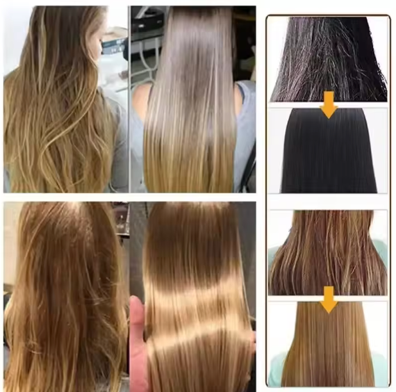 Soin Capillaire Réparateur Ultra- Rapide pour Cheveux Abîmés à la Kératine & Riz