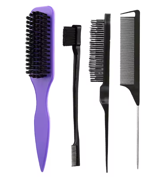Brosse Cheveux Baby Hair & Bords – Finition Parfaite