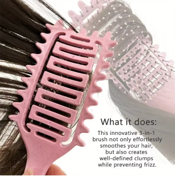 Brosse professionnelle Cheveux Bouclés – Définition & Contrôle