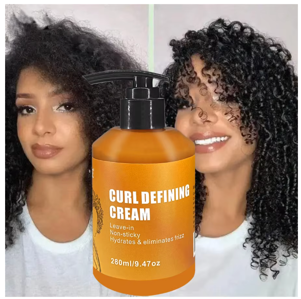 Crème Définition Boucles à l’Huile d’Argan – Brillance & Rebonds