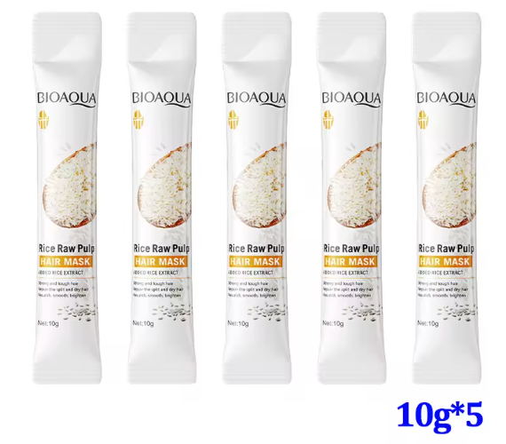 Soin Capillaire Réparateur Ultra- Rapide pour Cheveux Abîmés à la Kératine & Riz