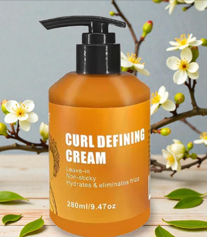 Crème Définition Boucles à l’Huile d’Argan – Brillance & Rebonds