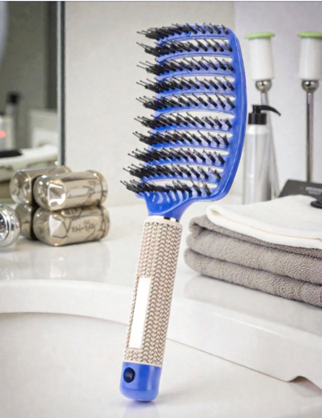Brosse Massage Cuir Chevelu – Démêlage & Soin