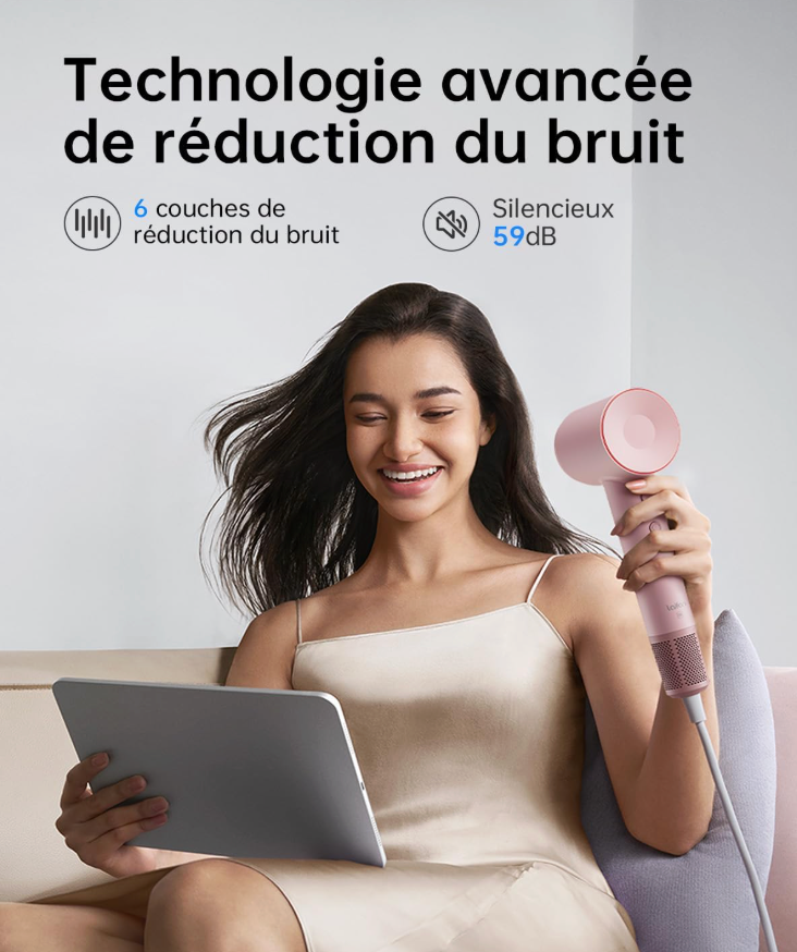 Mini Sèche-Cheveux de Voyage – Léger & Puissant