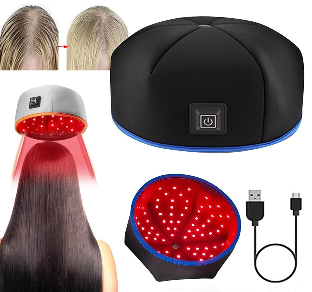 Capuchon de Thérapie LED Croissance des Cheveux – Express
