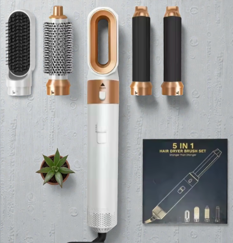 Sèche-Cheveux Intelligent 5 -en-1 – Séchage & Massage